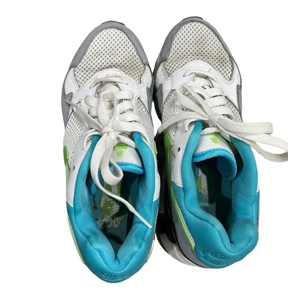 NIKE Air Max Women's 7 Running Shoe Sneaker green blue retro - Picture 3 of 7